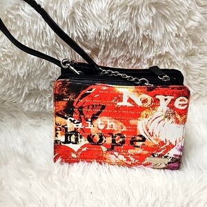 MICHE Bags Petite Miche Hope Shell Red Support Cancer Research Inspirational